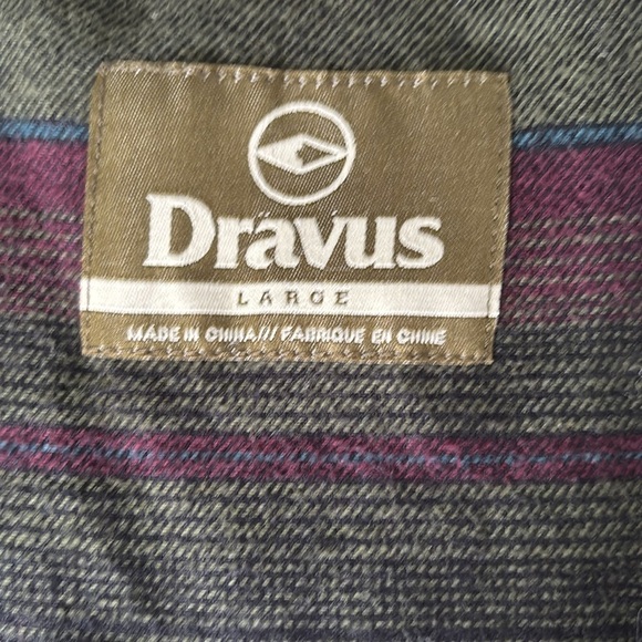 NWT, DRAVUS Malachi Woven Stripe Cotton Button Down, Large - Picture 7 of 10